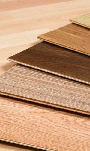 large gamme de revêtement de planchers en bois 
